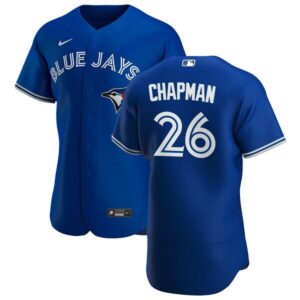 Men's Toronto Blue Jays #26 Matt Chapman Blue Flex Base Alternate Team Jersey