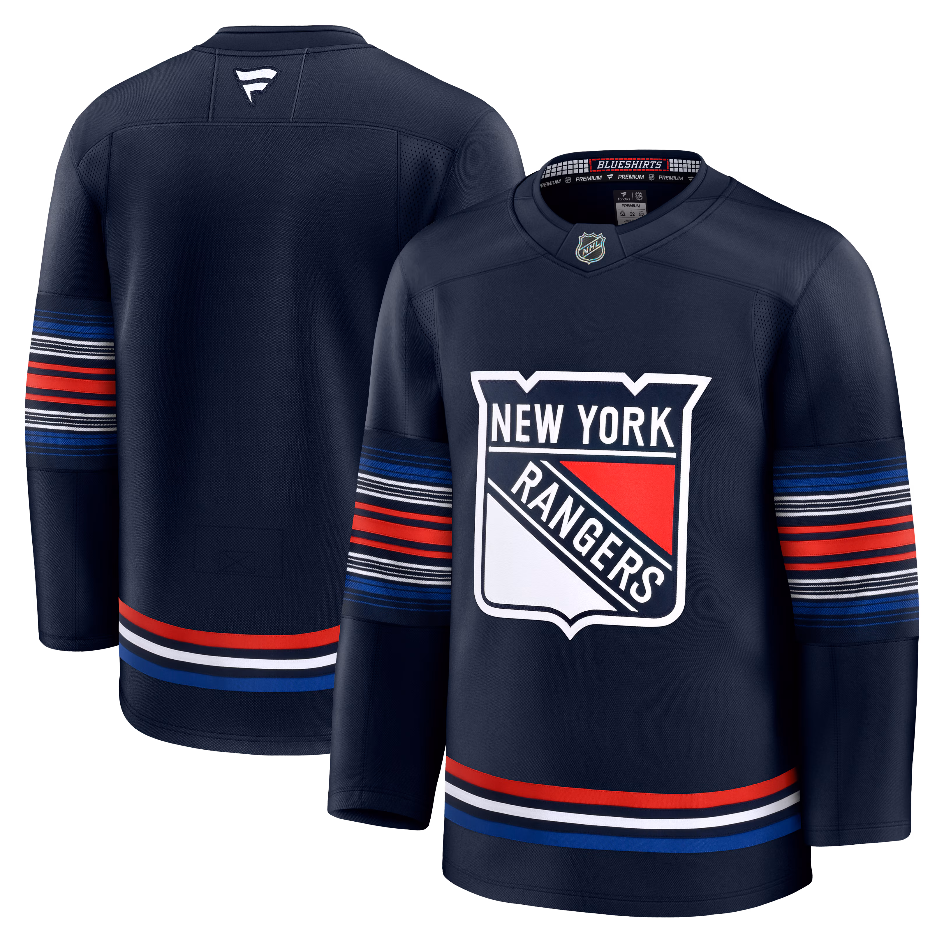 New York Rangers Fanatics Navy Alternate Premium Jersey