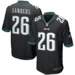 Miles Sanders Philadelphia Eagles  Game Jersey - Black