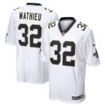 Tyrann Mathieu New Orleans Saints Game Jersey - White