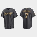 Men's Chicago White Sox Tim #7 Anderson 2022 All-Star Game Jersey - Charcoal