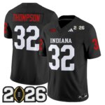 Anthony Thompson #32 Ndiana Hoosiers IND 2026 CFP Final Patch Vapor Limited Jersey V2 - All Stitched