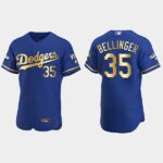 Cody Bellinger Los Angeles Dodgers 2021 Gold Program World Series Champions Flexbase Jersey - Royal