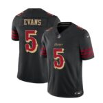 Mike Evans #5 San Francisco 49ers Rivalries Collection Game Jersey - Black