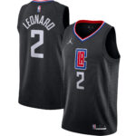 Kawhi Leonard LA Clippers  2020/21 Swingman Jersey - Statement Edition - Black