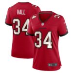 Bryce Hall Tampa Bay Buccaneers Women's Team Game Jersey -  Red