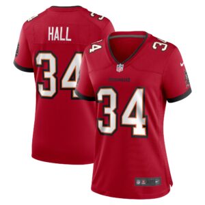 Bryce Hall Tampa Bay Buccaneers Women's Team Game Jersey -  Red