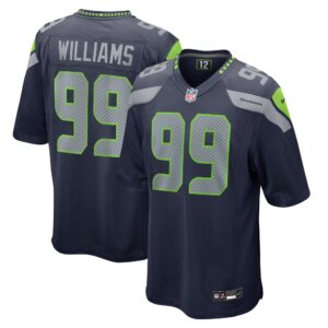 Leonard Williams Seattle Seahawks  Game Jersey - College Navy