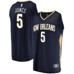 Herbert Jones New Orleans Pelicans  Fast Break Replica Jersey - Icon Edition - Navy