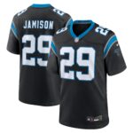 D'Shawn Jamison Carolina Panthers Team Game Jersey -  Black