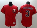 Minnesota Twins #3 Harmon Killebrew Red Flexbase Collection Stitched Jersey