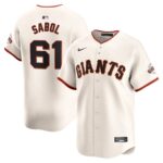 Men's San Francisco Giants Blake Sabol  Cream Home Limited Player Jersey