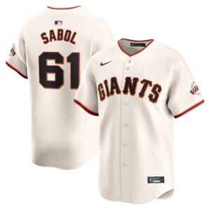 Men's San Francisco Giants Blake Sabol  Cream Home Limited Player Jersey