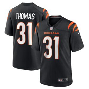Michael Thomas Cincinnati Bengals  Game Jersey - Black