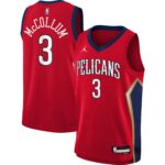 C.J. McCollum New Orleans Pelicans  Youth Swingman Jersey - Statement Edition - Red