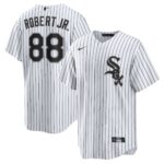 Men's Chicago White Sox Luis Robert  White Replica Player Name Jersey