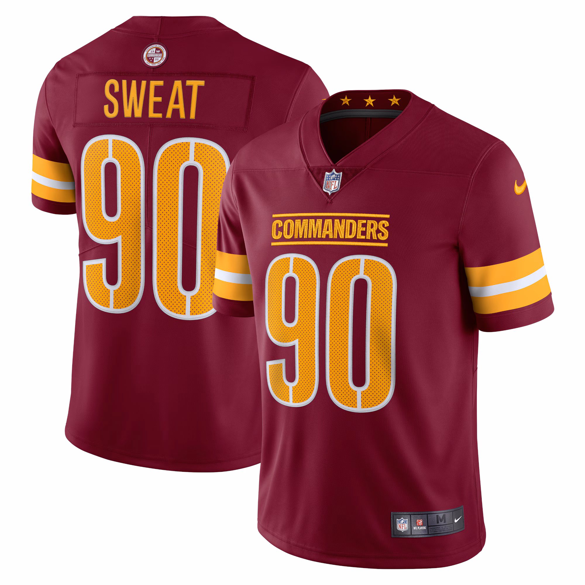 Montez Sweat Washington Commanders Vapor Limited Jersey - Burgundy