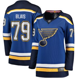 Sammy Blais St.Louis Blues Women's Home Breakaway Jersey - Blue