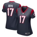 Kris Boyd Houston Texans Women's  Game Jersey -  Navy