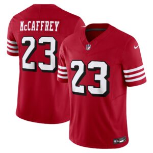 Christian McCaffrey San Francisco 49ers  Alternate Vapor F.U.S.E. Limited Jersey - Scarlet