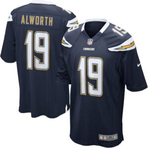 San Diego Chargers Lance Alworth Gridiron Classics Retired Player Game Jersey - Navy