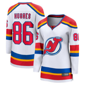 Jack Hughes New Jersey Devils Women's Special Edition 2.0 Breakaway Player Jersey - White