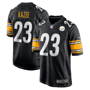 Damontae Kazee Pittsburgh Steelers  Game Jersey -  Black
