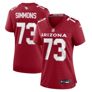 Lachavious Simmons Arizona Cardinals Women's Team Game Jersey -  Cardinal