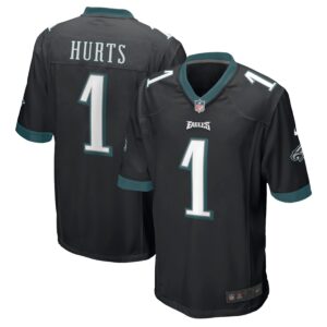 Jalen Hurts Philadelphia Eagles  Game Jersey - Black