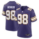 D.J. Wonnum Minnesota Vikings  Classic Player Game Jersey - Purple