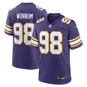 D.J. Wonnum Minnesota Vikings  Classic Player Game Jersey - Purple