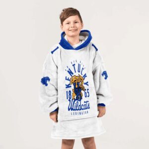 Kid #1 Kentucky Football Unisex Blanket Hoodie