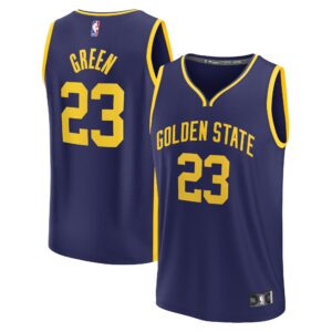 Draymond Green Golden State Warriors  Fast Break Replica Player Jersey - Statement Edition - Navy