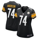Spencer Anderson Pittsburgh Steelers Women's  Game Jersey -  Black