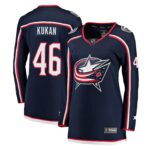 Dean Kukan Columbus Blue Jackets Women's Breakaway Jersey - Navy