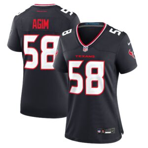 McTelvin Agim Houston Texans Women's Team Game Jersey -  Navy
