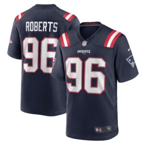 Sam Roberts New England Patriots Game Player Jersey - Navy