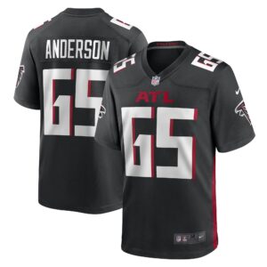 Abdullah Anderson Atlanta Falcons  Game Player Jersey - Black