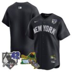 Team New York Yankees Jackie Robinson Patch Collection Limited Jersey - Navy