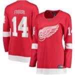 Robby Fabbri Detroit Red Wings Women's Home Breakaway Player Jersey - Red