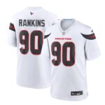 Sheldon Rankins #90 Houston Texans Game Jersey - White