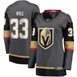 Adin Hill Vegas Golden Knights Women's Alternate Breakaway Jersey - Gray