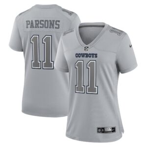 Micah Parsons Dallas Cowboys Women's Atmosphere Fashion Game Jersey - Gray