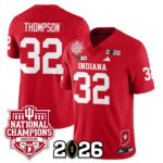 Anthony Thompson #32 Indiana Hoosiers Vapor Limited Football Jersey - 2025 National Champions - All Stitched