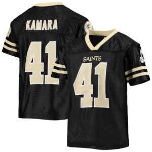 Youth Alvin Kamara Black New Orleans Saints Replica Jersey
