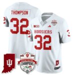 Anthony Thompson #32 Ndiana Hoosiers Indiana H Vapor Limited Football Jersey - Rose Bowl Champions - All Stitched