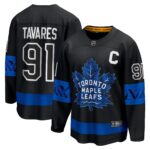 John Tavares Toronto Maple Leafs Alternate Premier Breakaway Reversible Player Jersey - Black