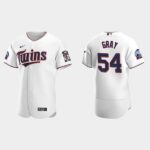 Men's Minnesota Twins #54 Sonny Gray White Home Flex Base Jersey
