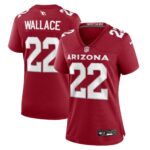 K'Von Wallace Arizona Cardinals Women's Team Game Jersey -  Cardinal