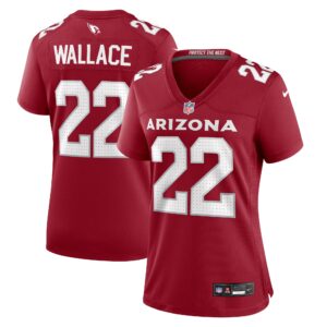 K'Von Wallace Arizona Cardinals Women's Team Game Jersey -  Cardinal